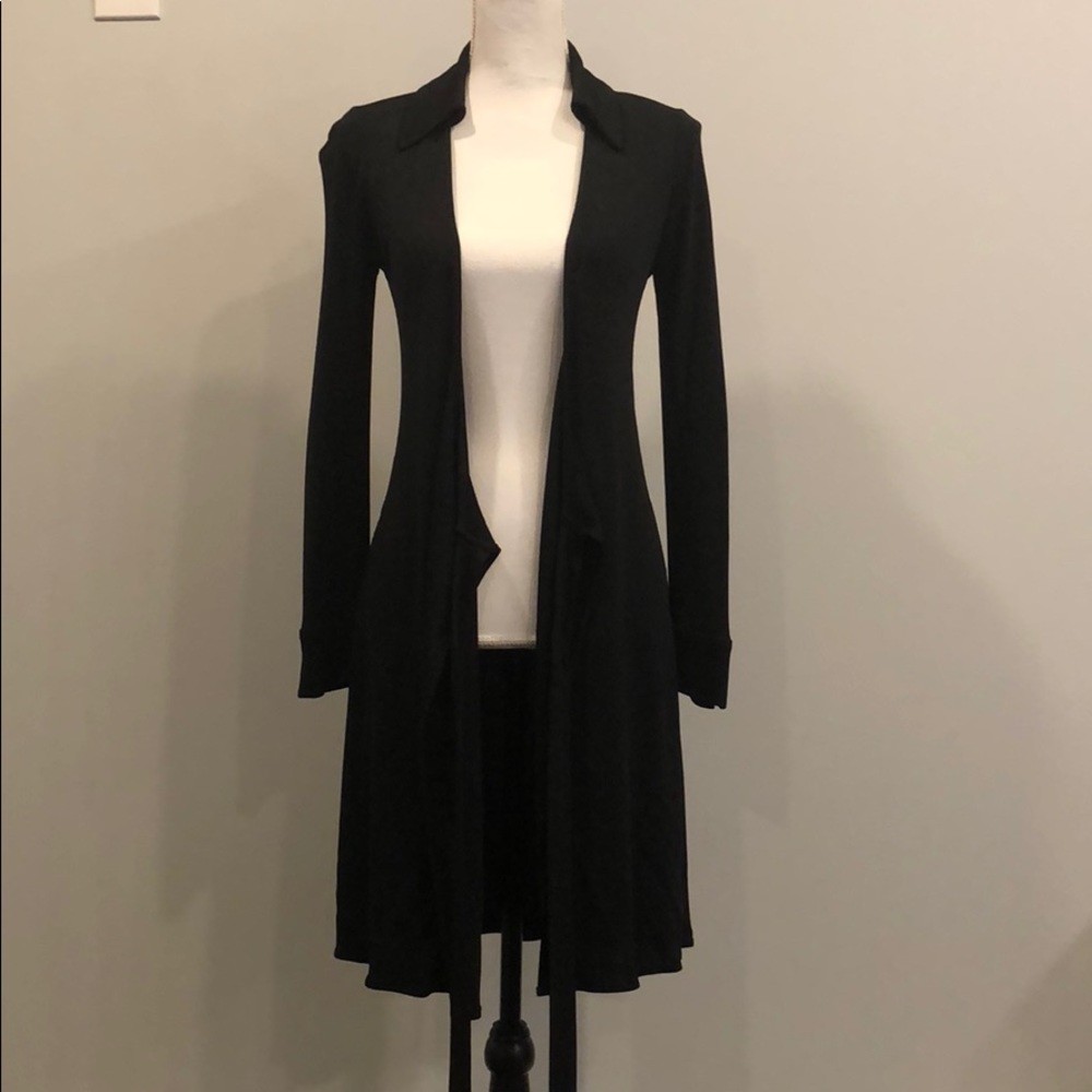 Diane Von Furstenberg Black Wrap Dress - Picture 5 of 6